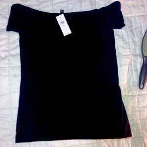5/$25 Off the shoulder knit top